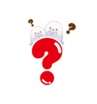 ちびシマエナガ♪デカ文字スタンプ（個別スタンプ：7）