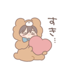 だいすきな人へ届けるスタンプ【くまさん】（個別スタンプ：4）