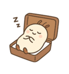 だらけてて、ゆるかわなニート虫（個別スタンプ：7）