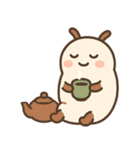 だらけてて、ゆるかわなニート虫（個別スタンプ：9）
