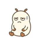 だらけてて、ゆるかわなニート虫（個別スタンプ：14）