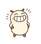 だらけてて、ゆるかわなニート虫（個別スタンプ：17）