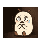 だらけてて、ゆるかわなニート虫（個別スタンプ：18）
