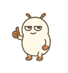 だらけてて、ゆるかわなニート虫（個別スタンプ：20）