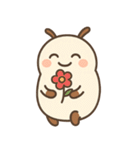だらけてて、ゆるかわなニート虫（個別スタンプ：22）