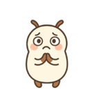 だらけてて、ゆるかわなニート虫（個別スタンプ：23）