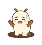 だらけてて、ゆるかわなニート虫（個別スタンプ：31）