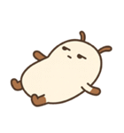 だらけてて、ゆるかわなニート虫（個別スタンプ：34）