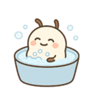 だらけてて、ゆるかわなニート虫（個別スタンプ：35）