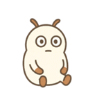 だらけてて、ゆるかわなニート虫（個別スタンプ：36）
