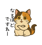 おっとり三毛猫の気まぐれスタンプ(日常)（個別スタンプ：19）