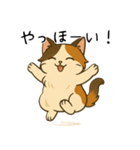 おっとり三毛猫の気まぐれスタンプ(日常)（個別スタンプ：21）