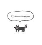 態度最悪犬（個別スタンプ：40）