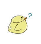 動く！トリちゃんポット【文字なし】（個別スタンプ：7）