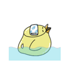 動く！トリちゃんポット【文字なし】（個別スタンプ：16）