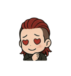 赤髪ヤンキー（個別スタンプ：40）