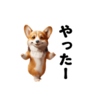 踊る！コーギー！（個別スタンプ：14）