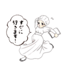 明治女子かたちゃん（個別スタンプ：1）
