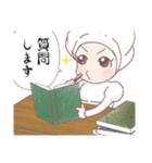 明治女子かたちゃん（個別スタンプ：4）