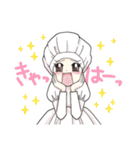明治女子かたちゃん（個別スタンプ：8）