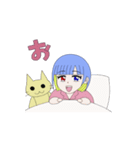 動くクセが強いてくてくちゃんスタンプ（個別スタンプ：4）