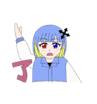 動くクセが強いてくてくちゃんスタンプ（個別スタンプ：5）