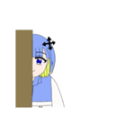 動くクセが強いてくてくちゃんスタンプ（個別スタンプ：6）
