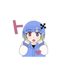 動くクセが強いてくてくちゃんスタンプ（個別スタンプ：8）