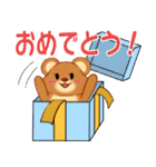 ぽやっとクマさん（個別スタンプ：25）