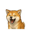 秋田犬★表情豊かなスタンプ（文字無し）（個別スタンプ：19）