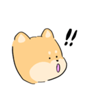大きい3しばいぬちゃん（個別スタンプ：1）