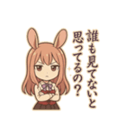 な〜ずカフェ れな 今日もセカイは回ってる（個別スタンプ：5）