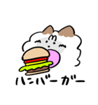 まろちゃんなっちゃん、今日は何食べる？（個別スタンプ：12）