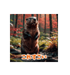 可愛いネズミ系の仲間が一言。Part3（個別スタンプ：13）