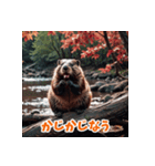 可愛いネズミ系の仲間が一言。Part3（個別スタンプ：18）