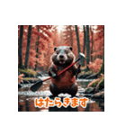 可愛いネズミ系の仲間が一言。Part3（個別スタンプ：19）