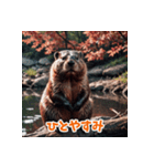 可愛いネズミ系の仲間が一言。Part3（個別スタンプ：23）