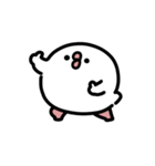 もちもち文鳥 動くスタンプ（個別スタンプ：1）
