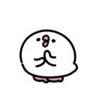 もちもち文鳥 動くスタンプ（個別スタンプ：6）