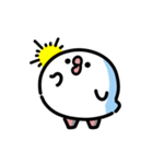 もちもち文鳥 動くスタンプ（個別スタンプ：7）
