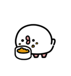 もちもち文鳥 動くスタンプ（個別スタンプ：8）