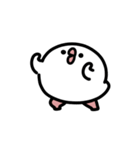 もちもち文鳥 動くスタンプ（個別スタンプ：12）