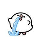 もちもち文鳥 動くスタンプ（個別スタンプ：15）