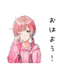 ラーメン女子の飯テロ（個別スタンプ：3）