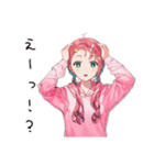 ラーメン女子の飯テロ（個別スタンプ：33）