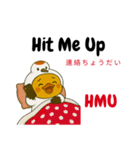英語を話すぴよ鶴 Ver.2（個別スタンプ：22）