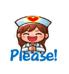 ナースの毎日エモ（個別スタンプ：3）