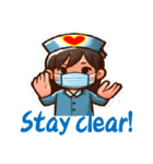 ナースの毎日エモ（個別スタンプ：4）