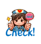 ナースの毎日エモ（個別スタンプ：7）