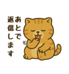 猫ぬいぐるみのマイケリー（個別スタンプ：33）